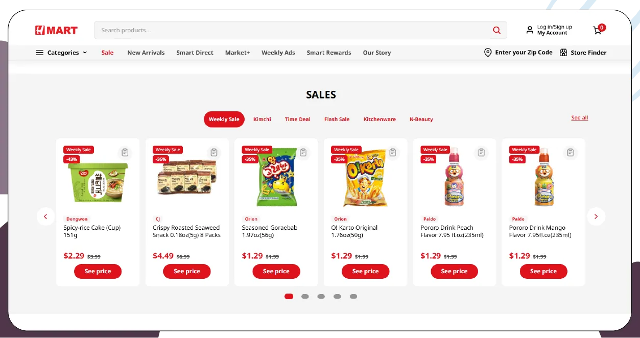 Uncovering Regional Demand with Scraping Real-Time Hmart Store Data Collection